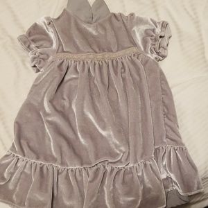 Satin baby dress